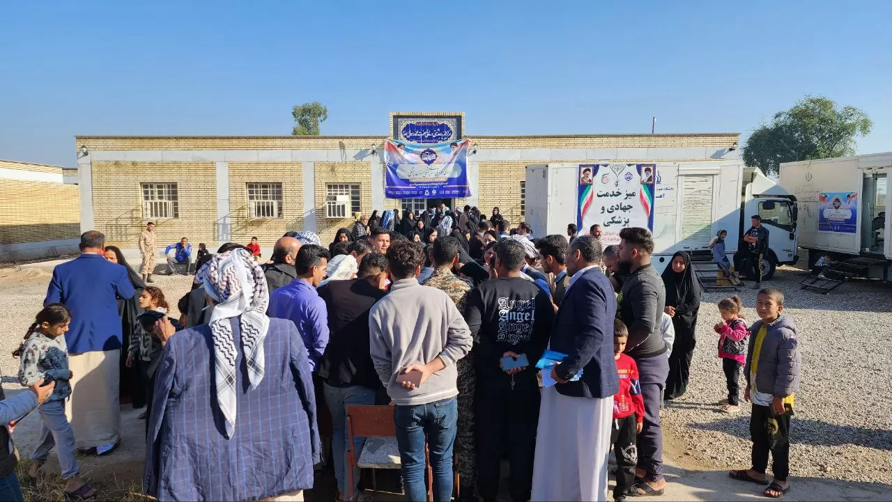 خدمت‌رسانی تیپ جهادی مستضعفین در روستاهای خوزستان