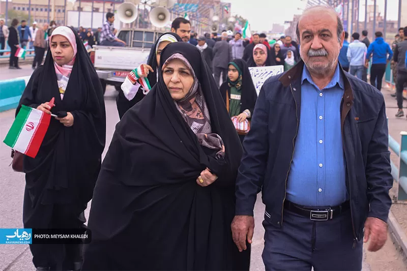 یک‌دلی‌ نسل‌اول تا چهارم انقلاب‌اسلامی در راهپیمایی ۲۲بهمن
