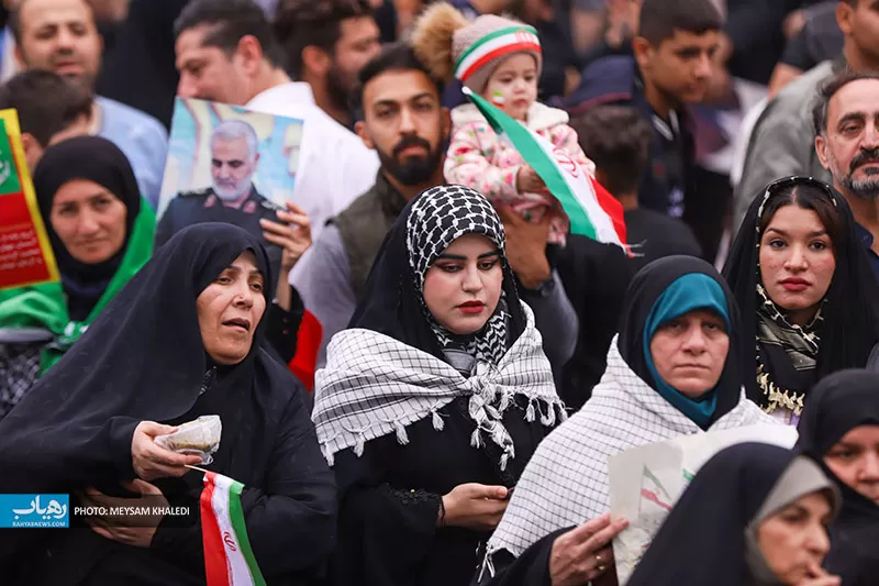 یک‌دلی‌ نسل‌اول تا چهارم انقلاب‌اسلامی در راهپیمایی ۲۲بهمن