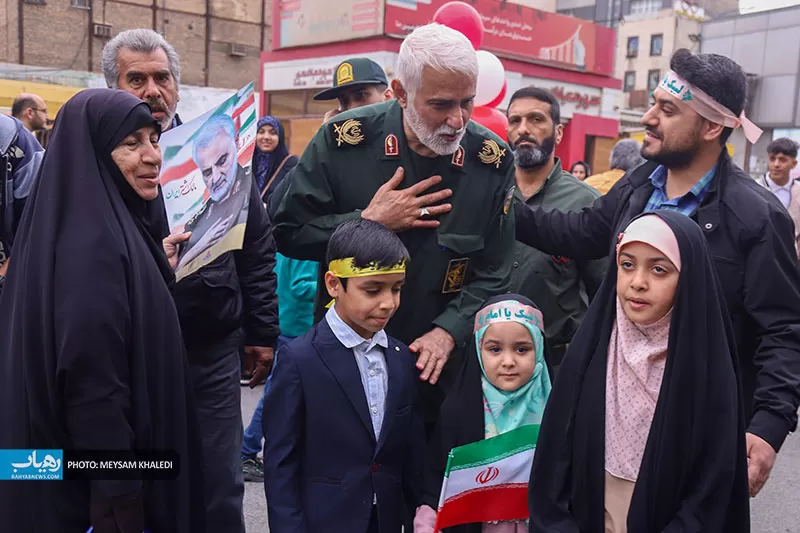 یک‌دلی‌ نسل‌اول تا چهارم انقلاب‌اسلامی در راهپیمایی ۲۲بهمن