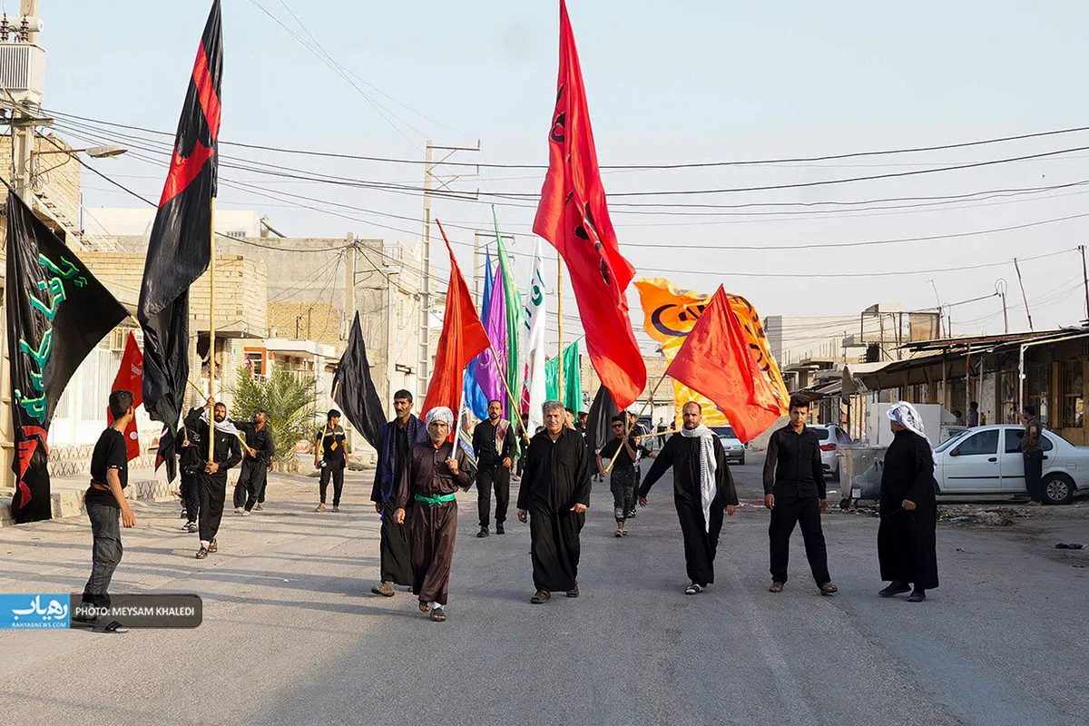 موج عشاق الحسین رامشیر به‌سوی کربلا