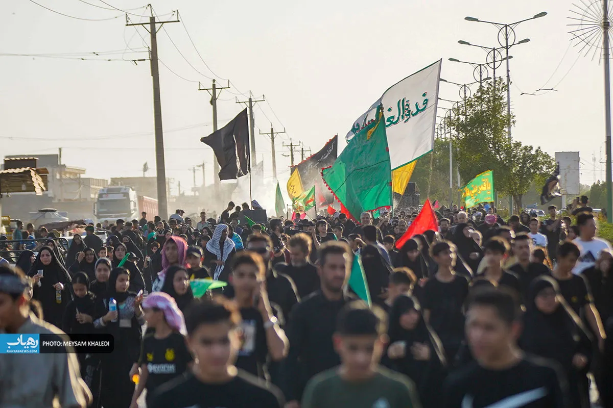 مشایه اهالی ملاشیه رهسپار کربلا شد