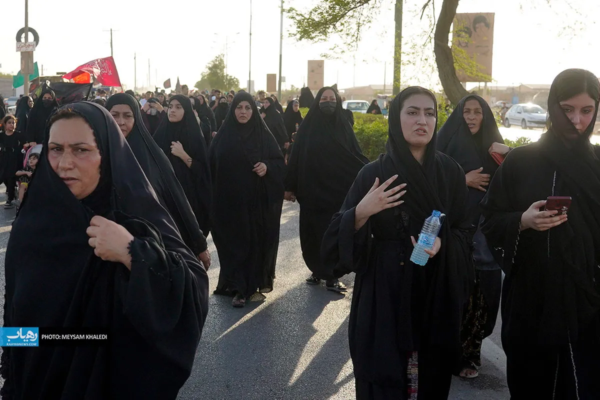 مشایه اهالی ملاشیه رهسپار کربلا شد