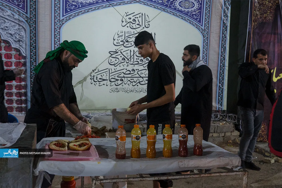 تردد شبانه زائران اربعین از مرز چذابه