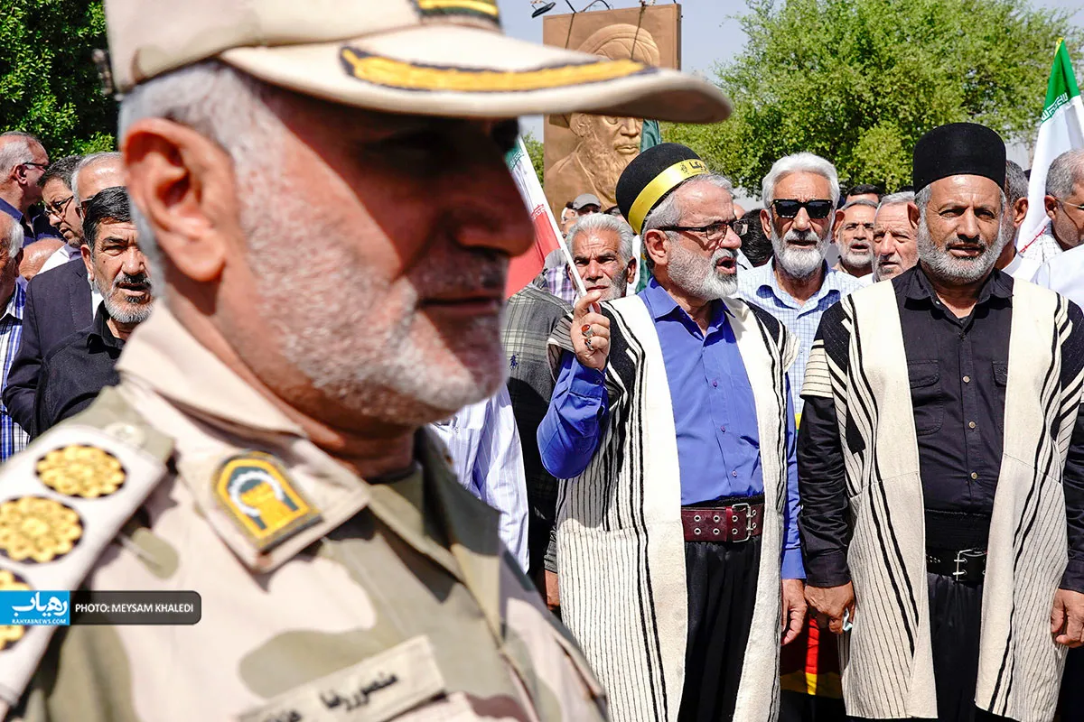 راهپیمایی جمعه خشم در اهواز برگزار شد