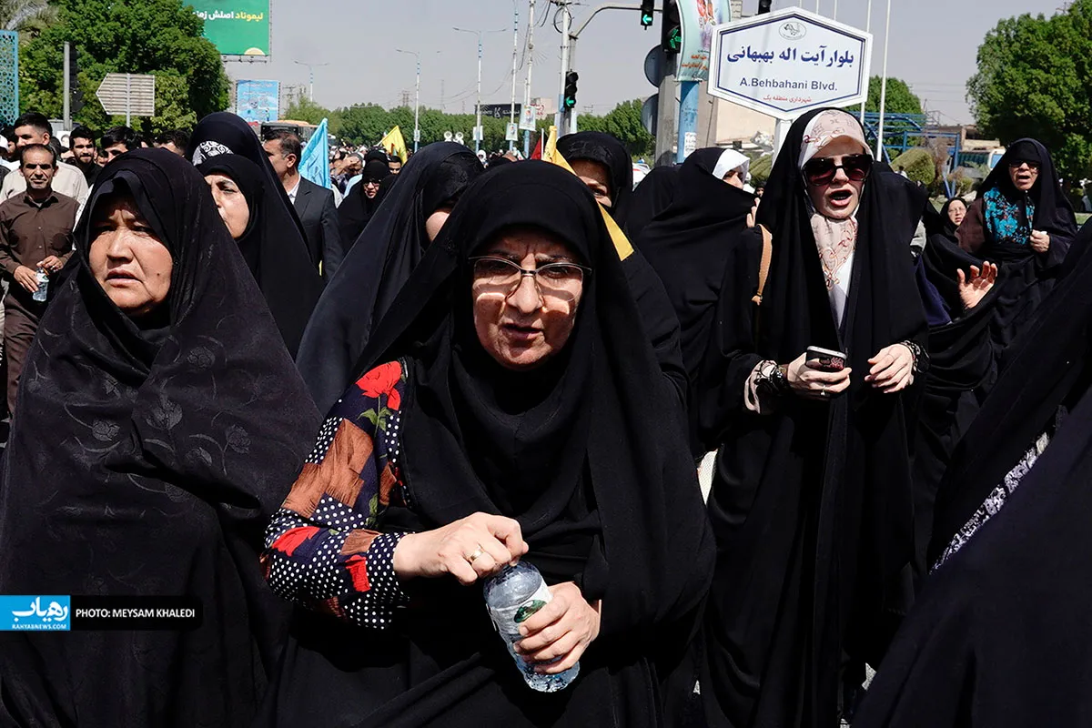 راهپیمایی جمعه خشم در اهواز برگزار شد