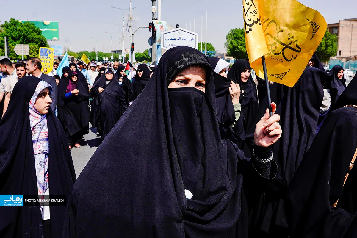 راهپیمایی جمعه خشم در اهواز برگزار شد