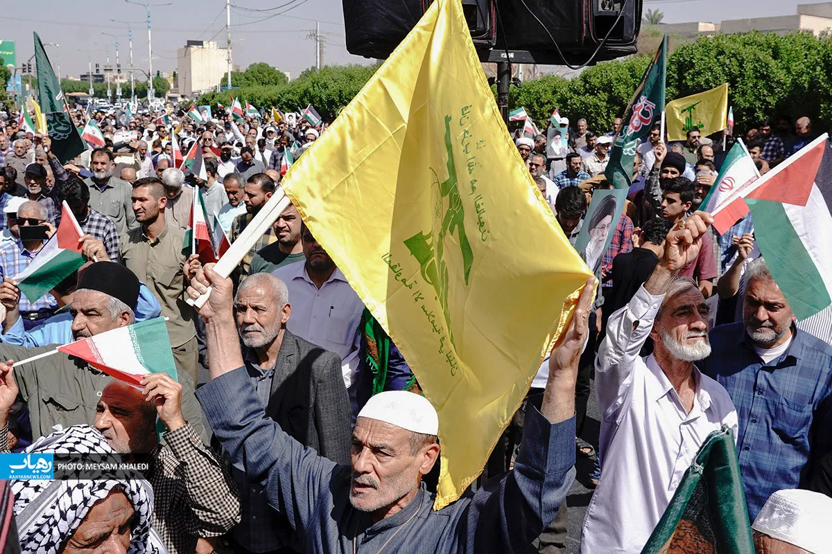 راهپیمایی جمعه خشم در اهواز برگزار شد