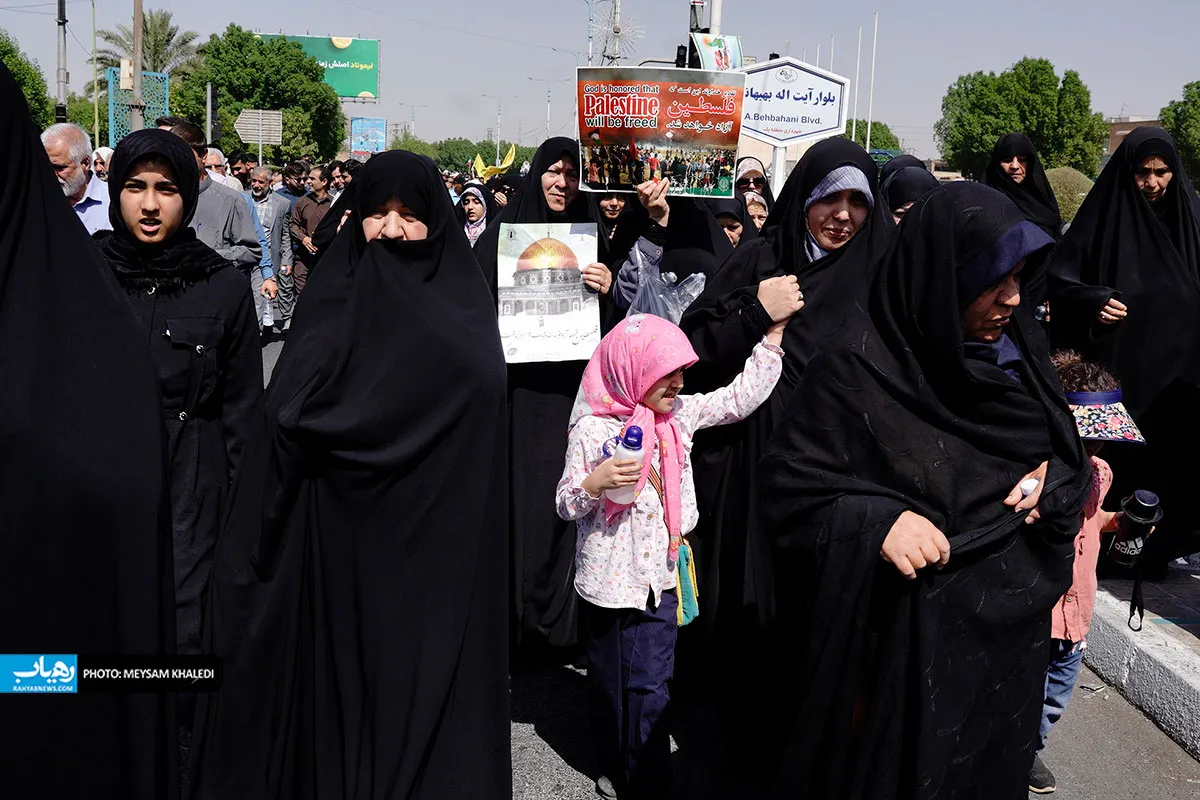 راهپیمایی جمعه خشم در اهواز برگزار شد