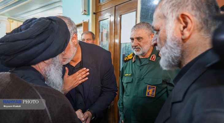 آئین نکواشت سرلشکر محرابی برگزار شد